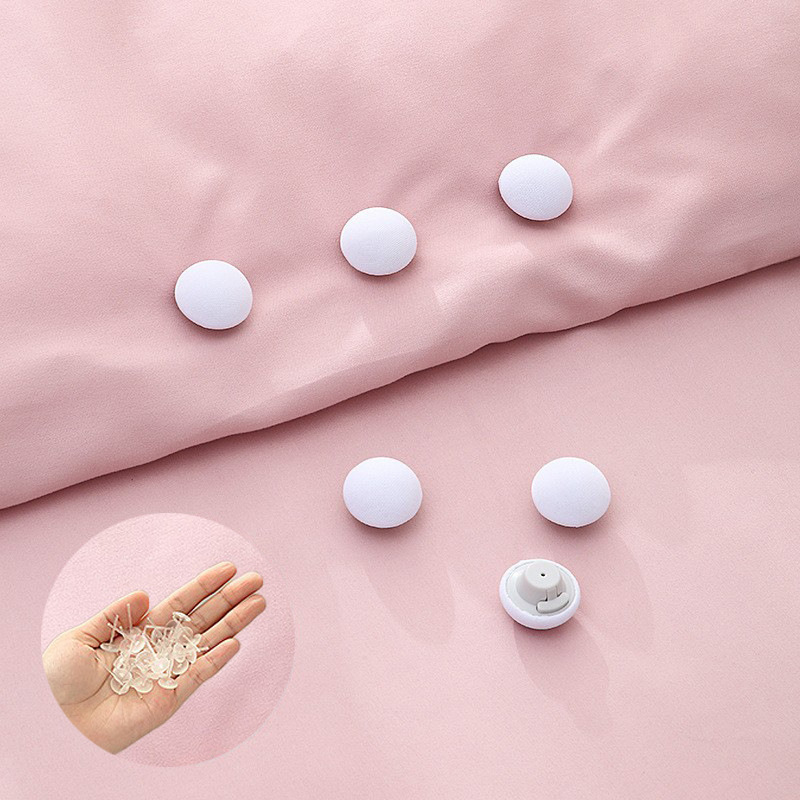 Off-white single mushroom head (soft nails require single shot)