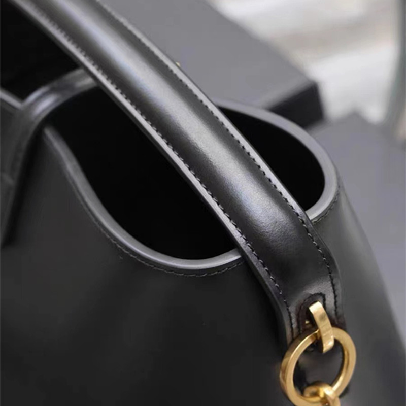 Yangshulin の新しい本革ファッショナブルで多用途な LE37 バケットバッグローズ同スタイルシングルショルダークロスボディホーボーレディースバッグ|undefined
