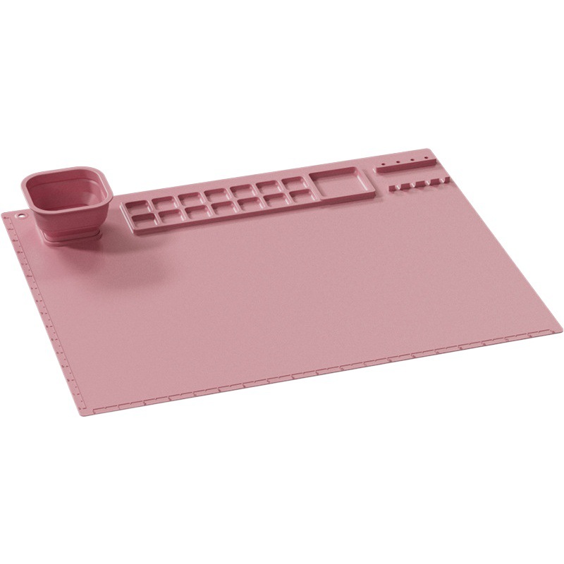 Pintura transfronteriza almohadilla de graffiti almohadilla de pintura al óleo Tablero de pintura de arte paleta de colores taza de succión magnética se puede dividir en almohadilla de pintura de silicona