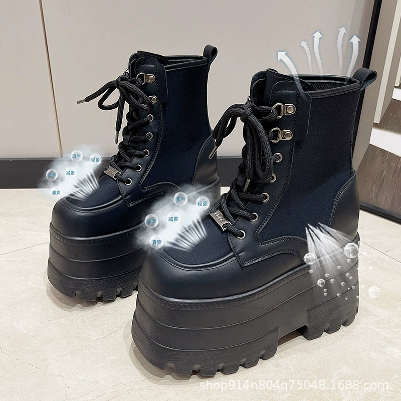 Ботинки низкие Martens, дышащие косплей-башмаки, большие размеры для подростков