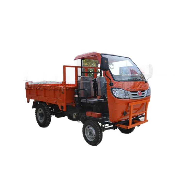 ingeniería de construcción de carreteras pequeña carga agrícola de cuatro ruedas tira camión de transporte de granos camión volquete de arena de piso estrecho