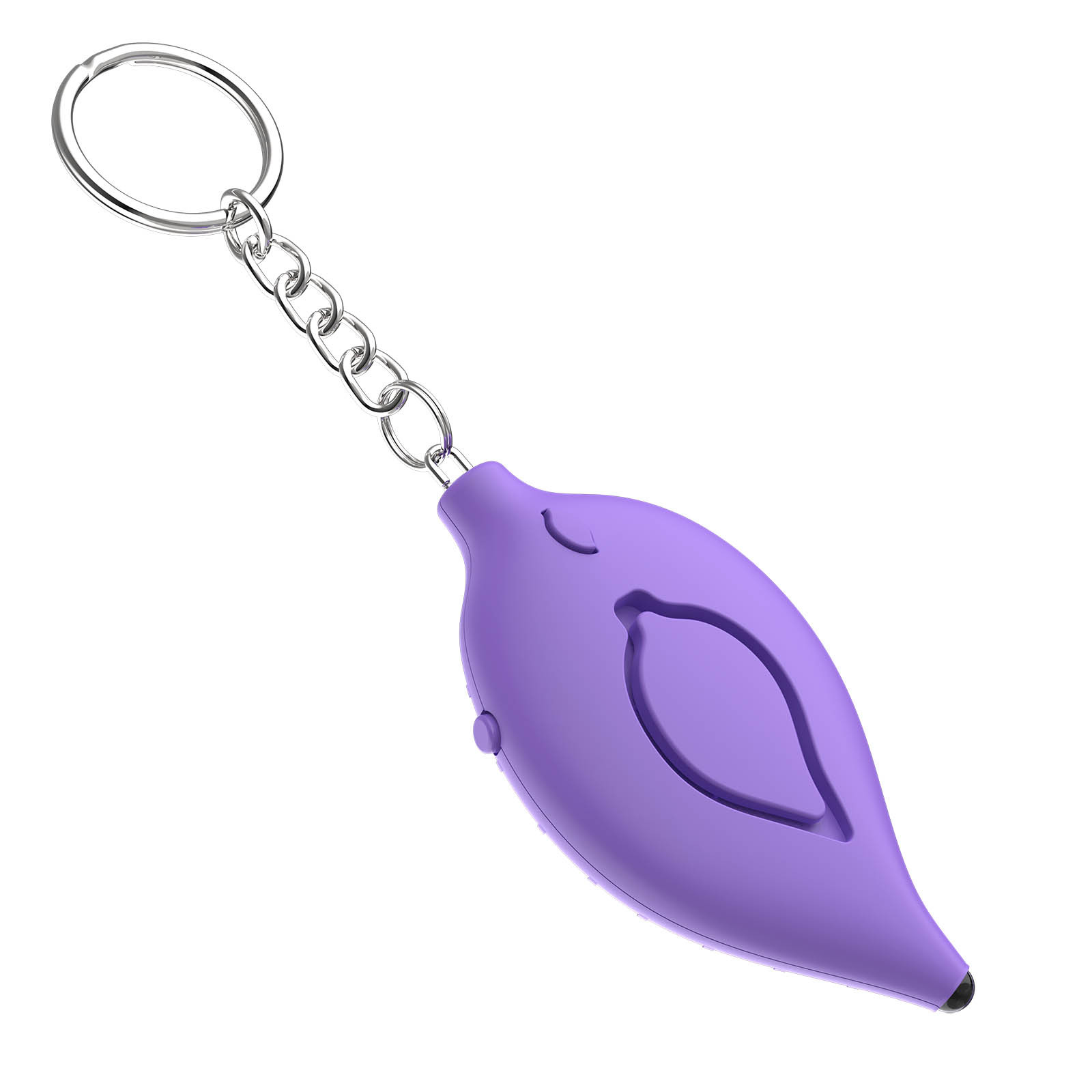 Alarma Personal Forma de Hoja MP-A01 con Luz LED 130 dB para Defensa Personal Femenina image 16