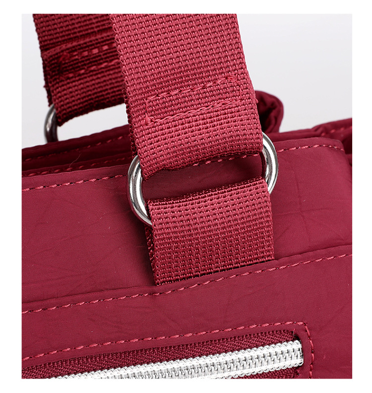 Colorful Fox's new fashionable and versatile casual shoulder bag for women, a large-capacity multi-layer simple crossbody bag undefined