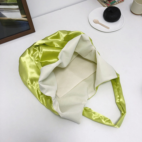 Korean Dongdaemun Women's Bag New Fabric Bag Simple Shoulder Crossbody Bag Casual Versatile Skin-friendly Soft Tote Bag