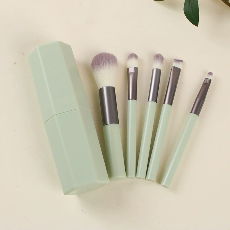 Brush, hexagonal storage system