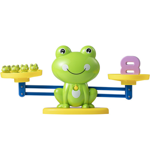Frog balance children's educational early education toy 3-6 years old 4 creative mathematics balance seesaw primary school students kindergarten