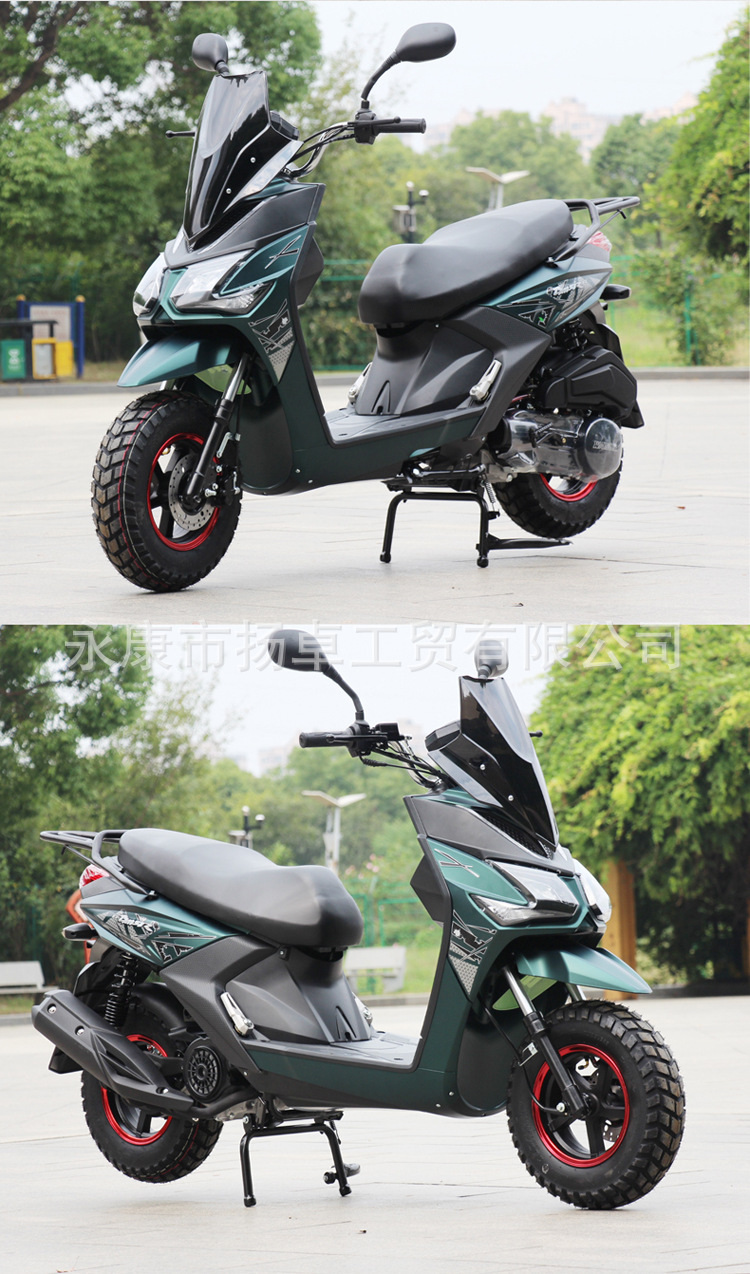 Cross-Border Exclusive Supply of Roadmaster Tiger 10Th Generation Motorcycle 150Cc Fuel Model Scooter, Can Be Marked as 50Cc Moped