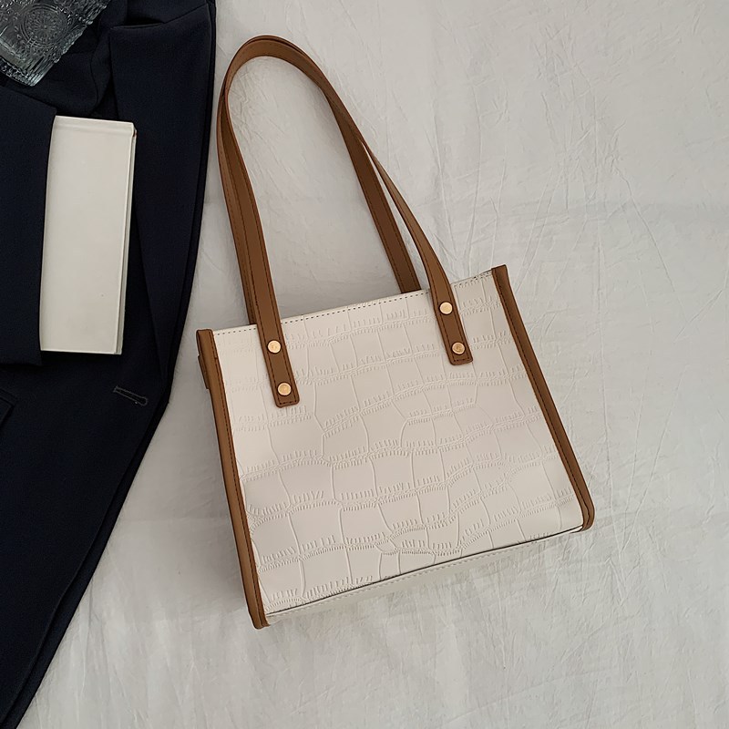 Tendencia extranjera de gran capacidad 2025 retro nueva moda moda bolso de viaje de moda cocodrilo bolso de hombro para mujeres