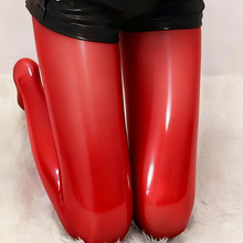 性感防连裤闪闪光滑网红薄款8D紧身马油超丝滑油亮大码乌金黑锦纶