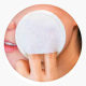 Cross-border supply factory exfoliating dead skin hand-inserted round makeup remover cotton sheet material optional printable logo pattern