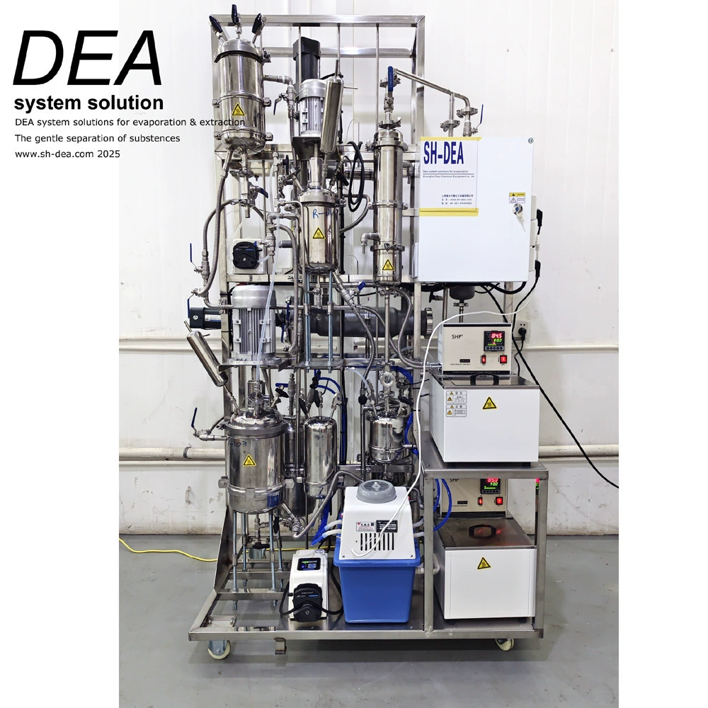 DEA-BML-LS-10 пленочный испаритель в эффективном испарении жидкости для формирования однородной пленки желаемого материала