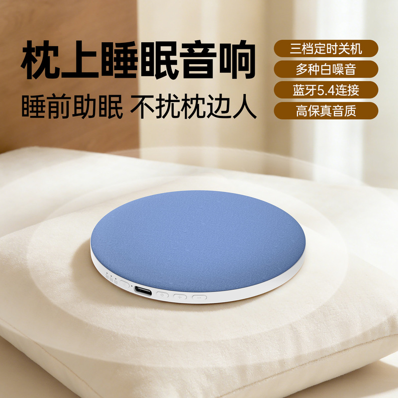 Pillow Speaker Sleep Gadget 2026 New Model Bluetooth Pillow Speaker with Good Sound Quality for White Noise and Audible Books Pillow Speaker Sleep Gadget 2026 New Model Bluetooth Pillow Speaker with Good Sound Quality for White Noise and Audible Books