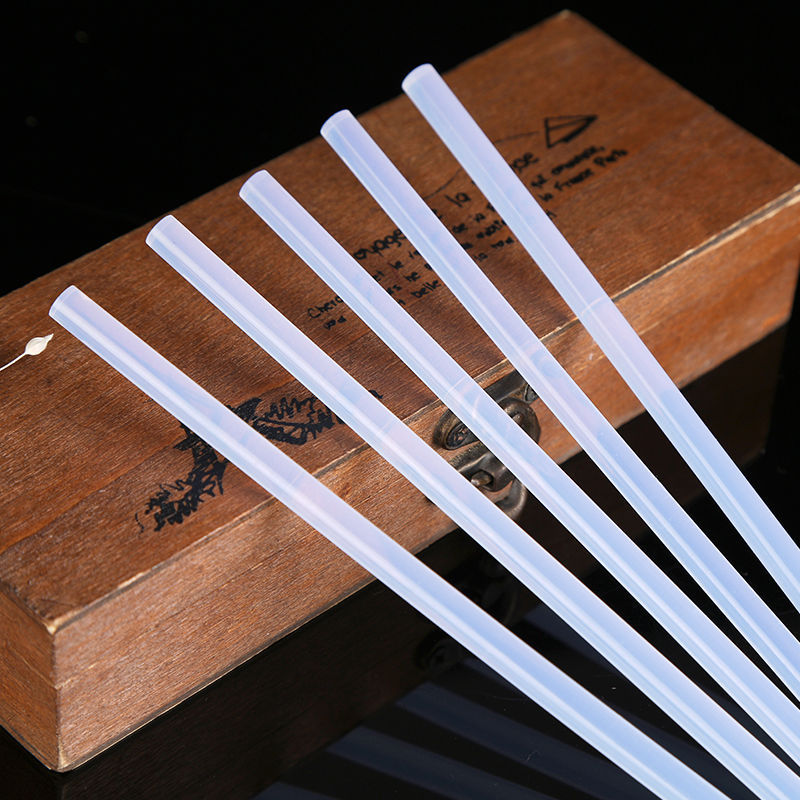 Pistola de pegamento casera de capacidad térmica DIY multifuncional pistola de pegamento multicolor pistola de fusión en caliente 7 / 11mm varilla de pegamento estudiante hecha a mano