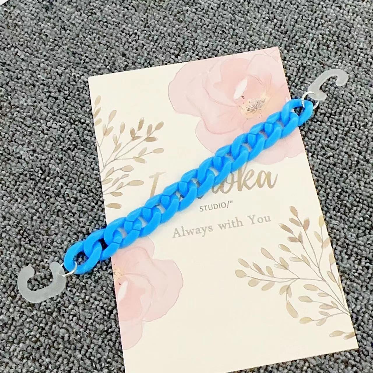 K1712-blue 아크릴 체인 (1)