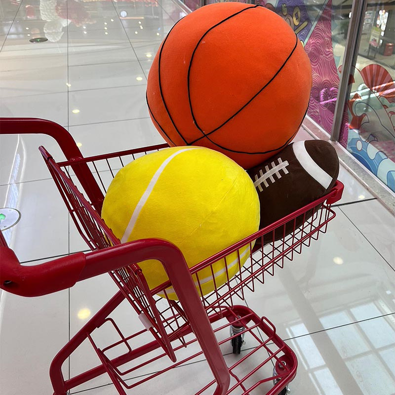 Basketball Rugby Tennis Doll Plush Doll Children's Game Interactive Activity Gift Pillow Boys Gift