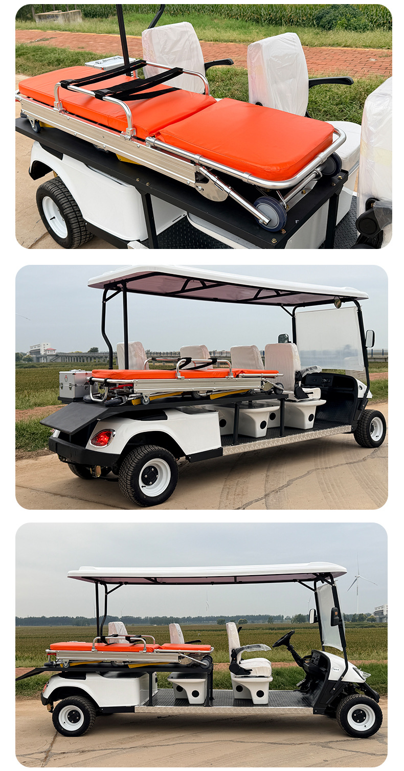 Electric Sightseeing Car, Hotel Sales Office, Scenic Spot Stretcher, Ambulance, Medical Care, Foreign Trade Export Golf Cart