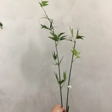 仿真竹叶中式花艺软装植物细叶竹婚庆拍摄道具