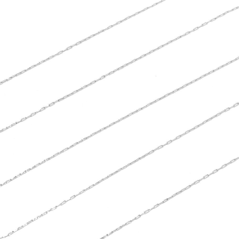 304 Stainless Steel Material Geometric Pattern 1 M 304 Stainless Steel Paperclip Chain 1 M Jewelry Accessories Chain