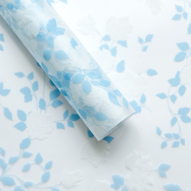 Flores Xiao Luo rosa flor embalaje de papel semitransparente ramo de flores de San Valentín diy regalo flor florista papel de envoltura de flores