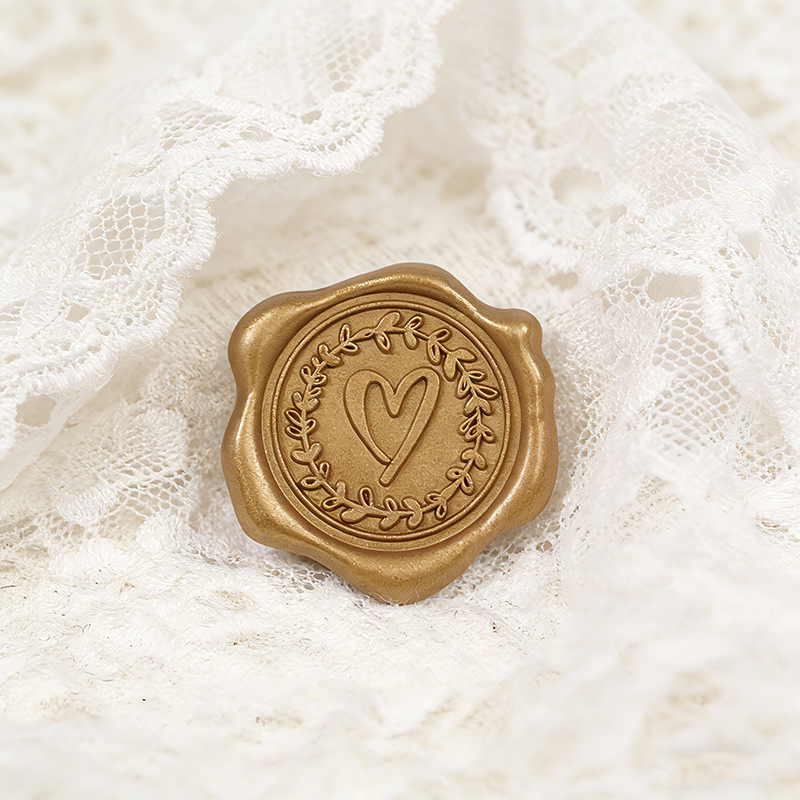 sello de cera en relieve sobre carta de amor tarjeta postal sello pegatinas de regalo sello de cera sello de cera sello de cera impresión de pintura de fuego