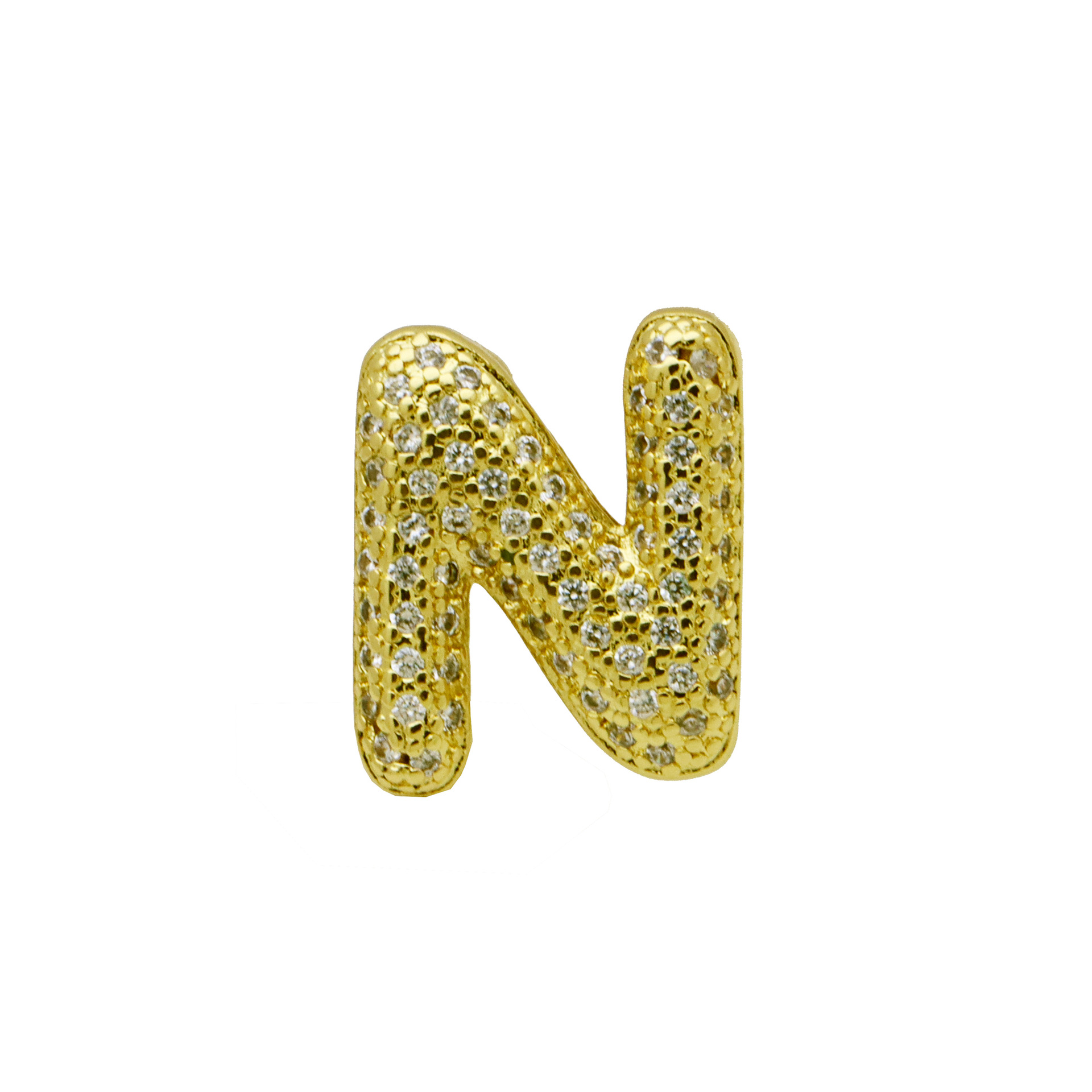 21g Weight Beads, Chain Jewelry Making Type 11 * 14mm Jewelry Making Size Zircon Inlay Material DIY Jewelry Accessories Classification 1 Piece Quantity Copper Material Letter Pattern Inlay Design IG Style Style 1 Piece 11 * 14mm Copper Zircon Letter DIY Jewelry Accessories Beads Chain 18
