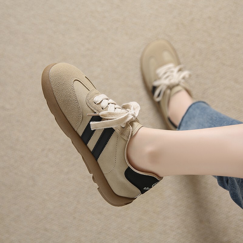 Retro Moral Training Shoes, White Shoes for Women, 2025 New Autumn Models, Popular Women's Shoes, Sports and Leisure Sneakers, Forrest Gump Shoes