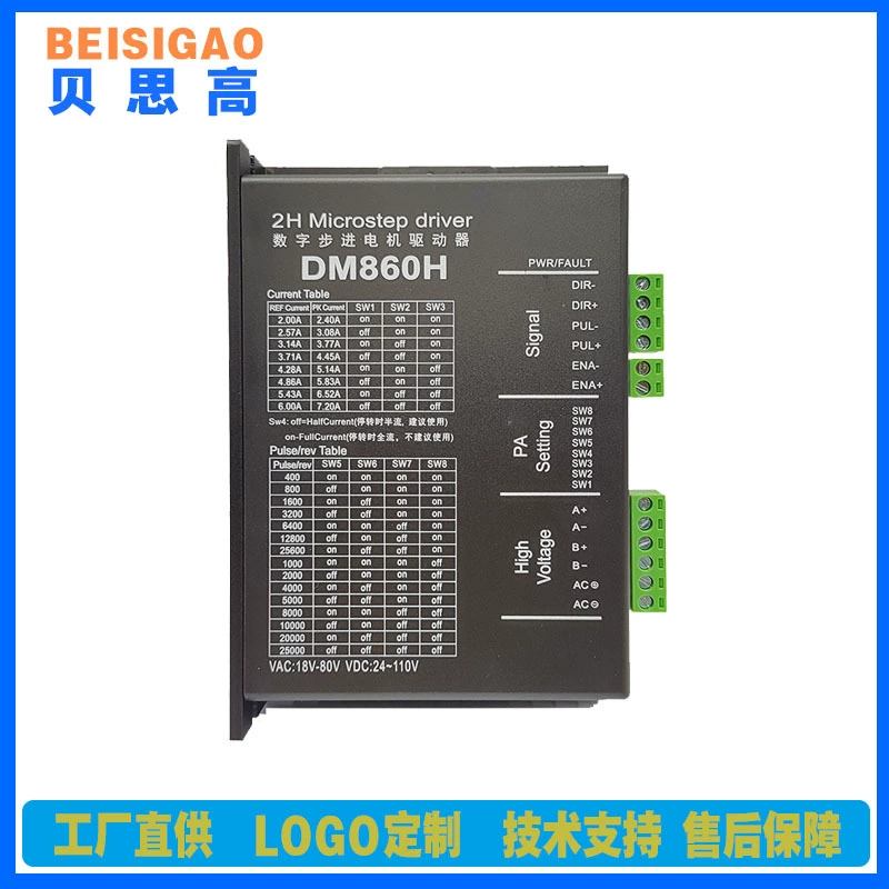 Производители непосредственно поставляют DM860H шаговый двигатель привод анти-помехи нижняя вибрация длительный срок службы 86 двигатель универсальный