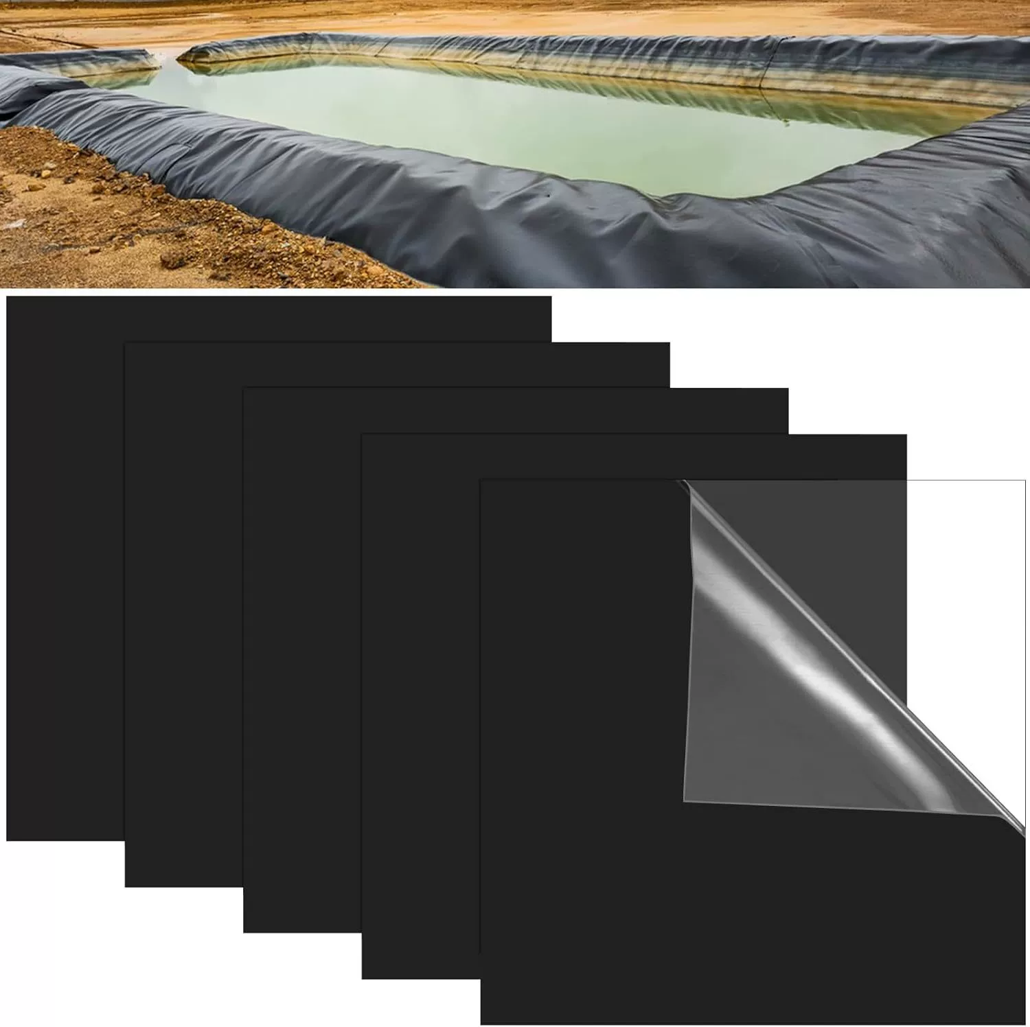 Ремонтный патч для пруда, самоклеящийся ремонтный патч для пруда, ремонтный патч для пруда из EPDM