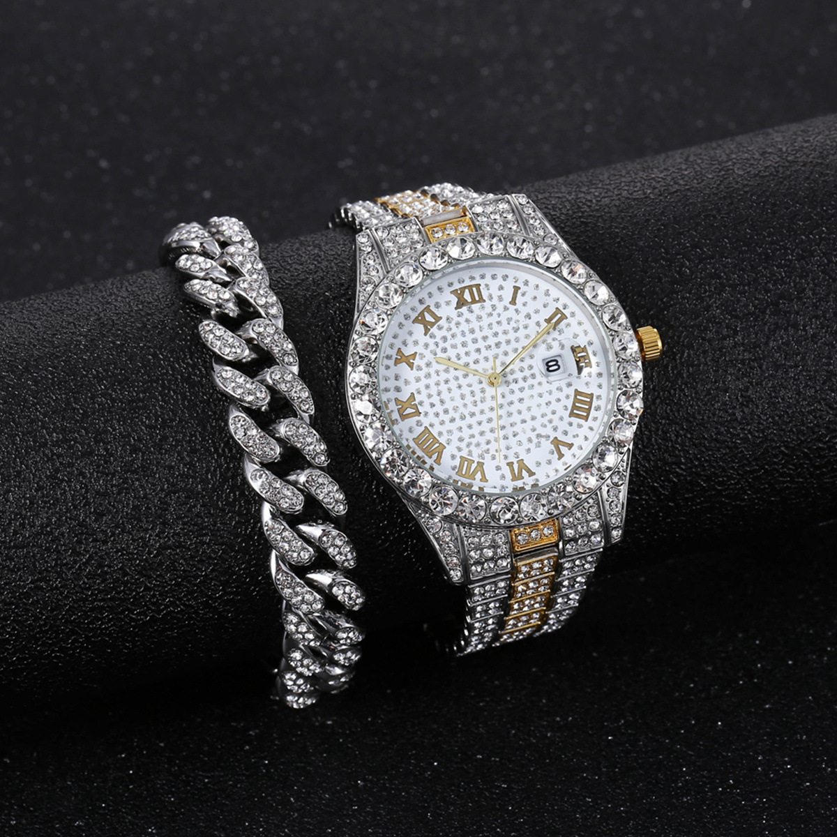 Casual Elegant Geometric Buckle Quartz Women's Watches display picture 3