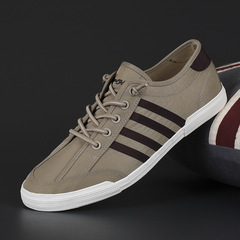 2024春季新款潮男士帆布鞋百搭小白鞋休閒老北京布鞋春秋板鞋男鞋