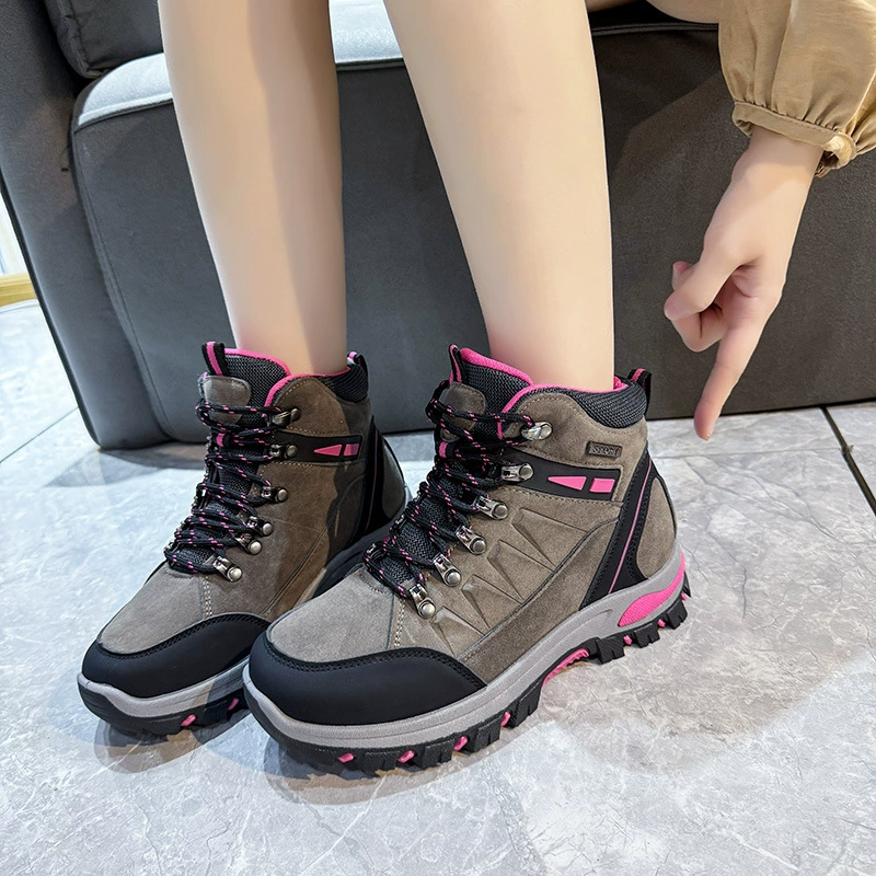 Трансграничный 2024 туризм осень-зима новая пара Amazon внешняя торговля обувь для походов плюс размер обувь для женщин
