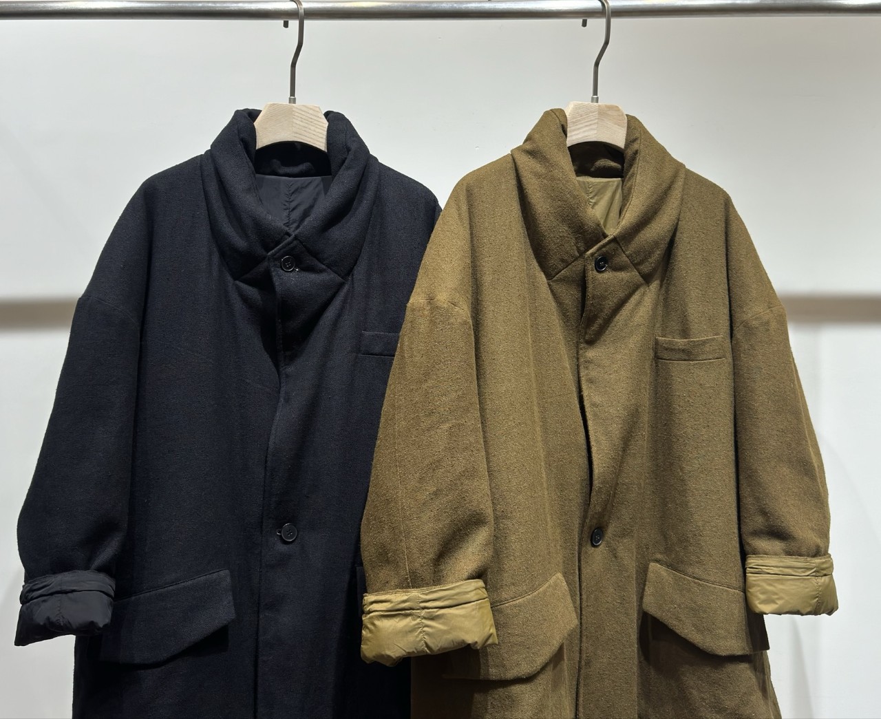 Intangible Cultural Heritage Women's Silk Mid-Length Goose down Jacket