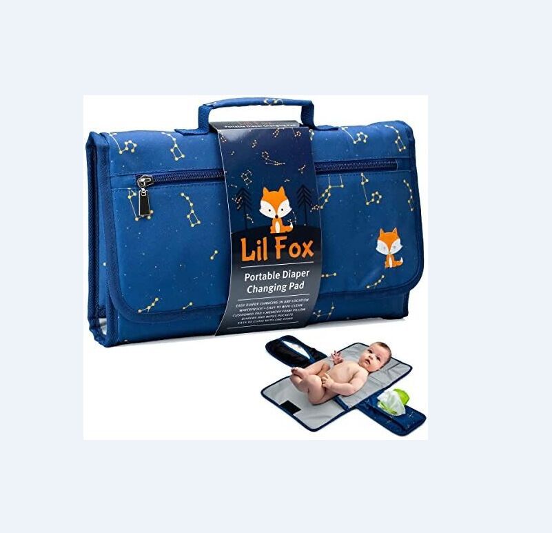 En stock bebé plegable al aire libre cambiador de pañales bebé viaje portátil pañal pad recién nacido Madre y bolsa de bebé