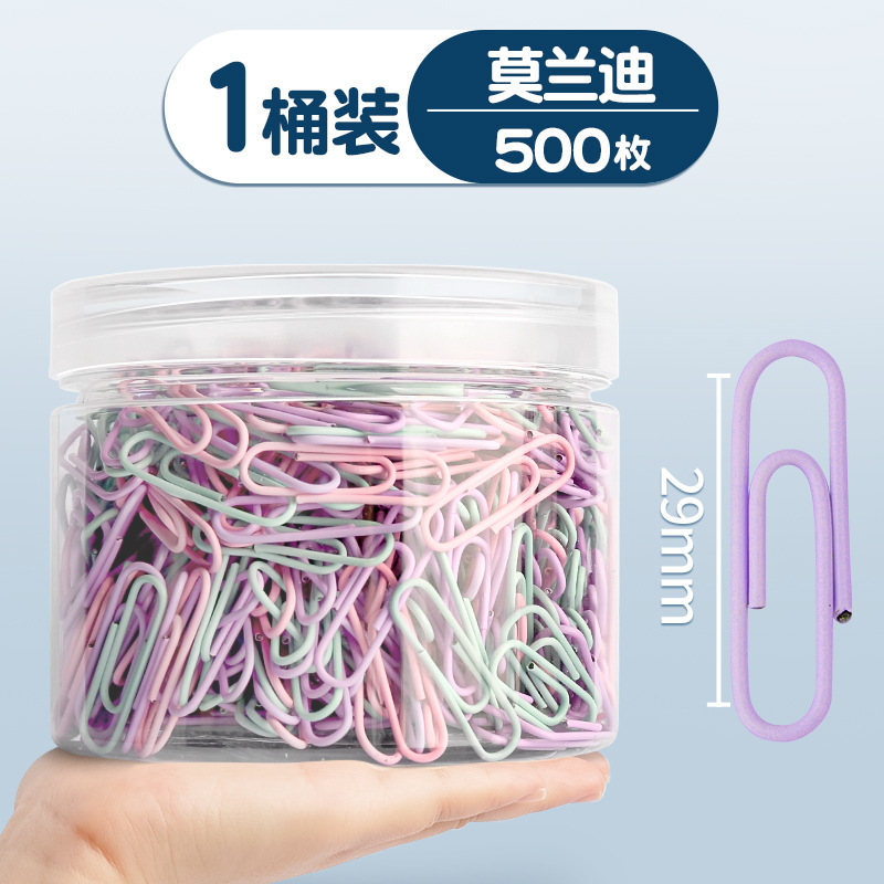 Yirui [特大バレル 1000 個] ペーパークリップ ステンレス鋼 U 字型事務用品大型ファイルツール卸売|undefined