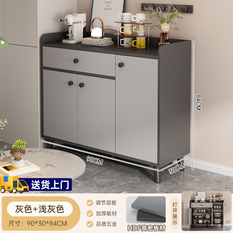 armario de comedor contra la pared, armario de almacenamiento moderno y simple, armario de almacenamiento, armario de almacenamiento, armario de té bajo, armario doméstico