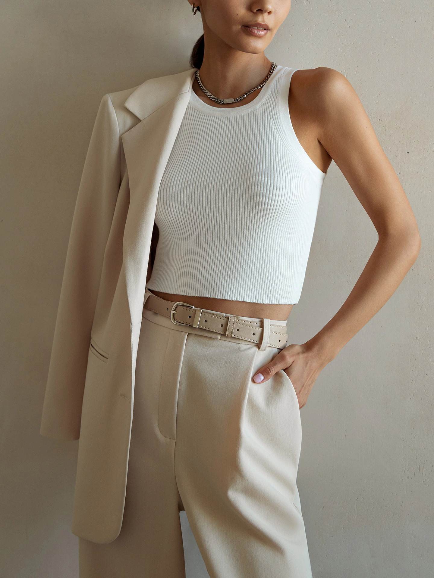 Vest Tops Type Wholesale Women'S Streetwear Solid Color Tank Tops