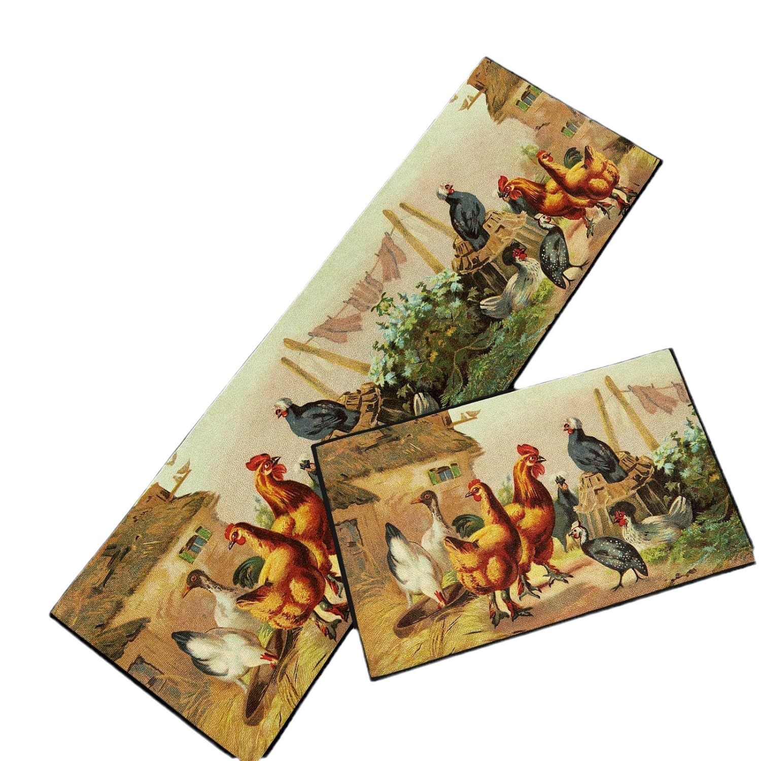 Hane Køkkenbetræk Dekoration Lang Strip Gulvmåtte Køkken Vandabsorberende Olie Absorberende Tæppe Husholdningsindgangsdørsmåtte_voghion.com