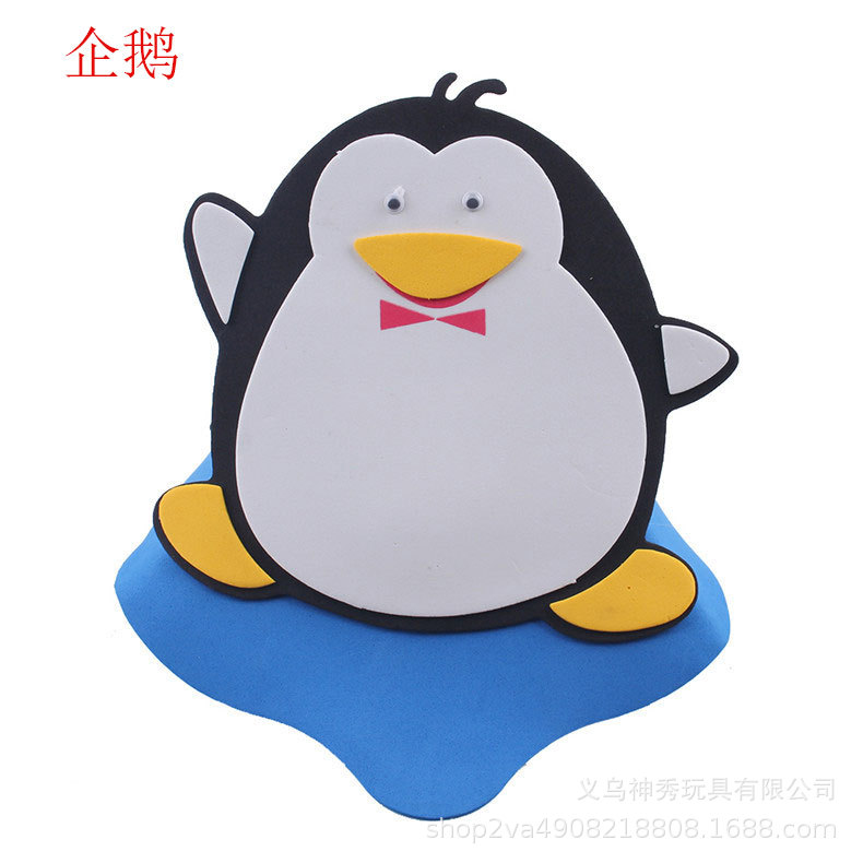 Día del niño Eva sombrero para el sol actividades entre padres e hijos dibujos animados animal tocado doce tocado del zodiaco