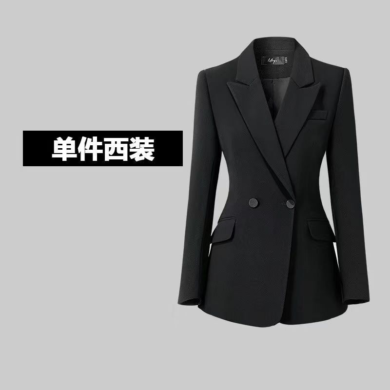 女性用の高級スーツ、作業服スーツ、ファッショナブルな女神風マネージャーのプロフェッショナルウェア、社長のフォーマルウェア、マイクロフレアパンツ|undefined