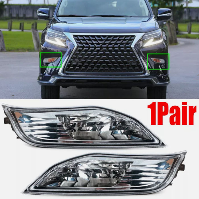 Aplicable a Toyota Lexus GX400 / GX460 barra delantera niebla luz diurna luz de dirección