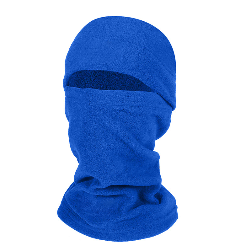 Cabeza caliente otoño y invierno al aire libre máscara de protección contra el frío sombrero bufandas guantes de vello para hombres y mujeres