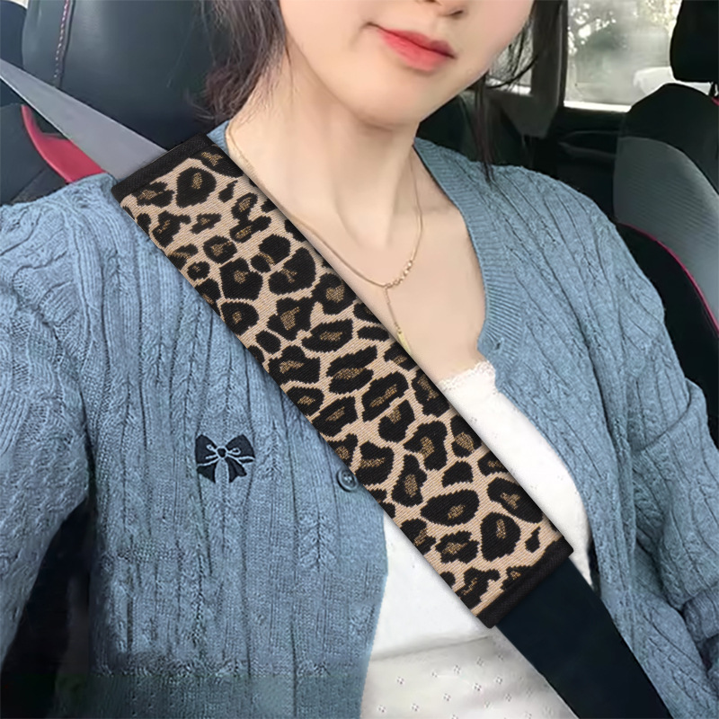 Car Safety Belt Protective Cover Car Anti-Neck Shoulder Cover Car Clothes Anti-Wear Soft Cover Car Supplies