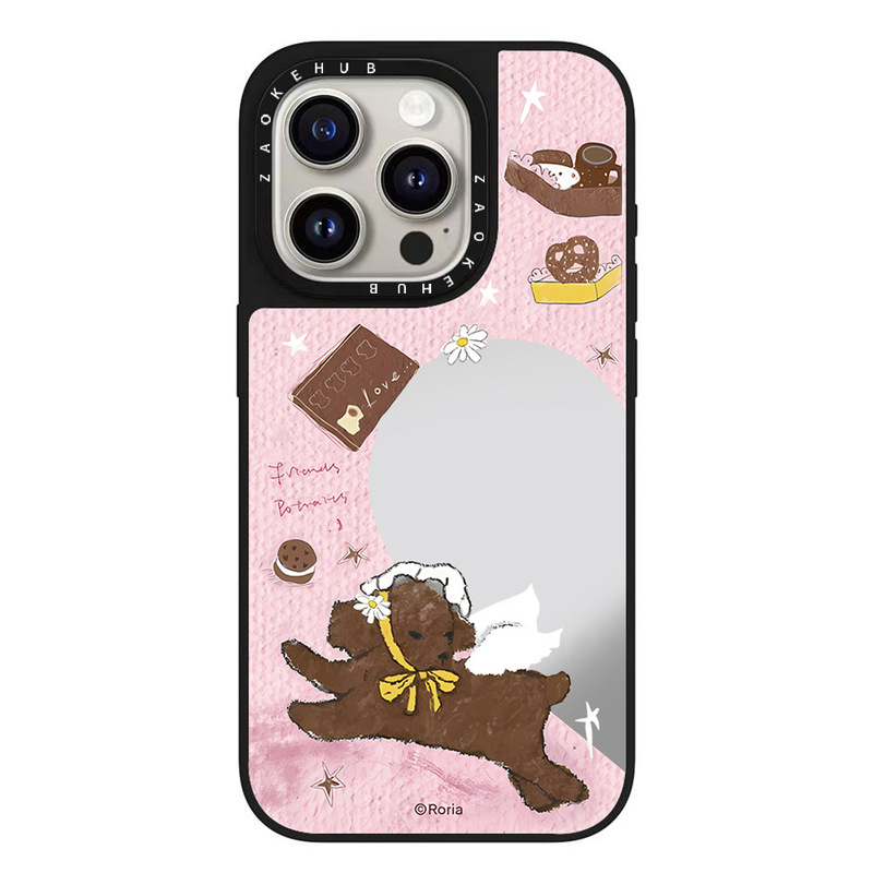 CASEスイートハートトレインroria携帯電話ケース iPhone16ProMax対応 Apple15カップル携帯電話ケース17|undefined