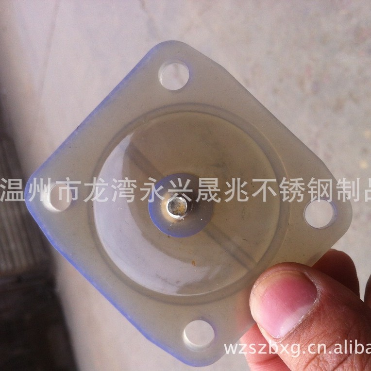 透明四氟橡胶隔膜片 F46三元乙丙橡胶膜片 卫生级隔膜片 医药膜片