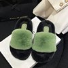 Slippers platform, fashionable footwear for leisure, autumn, trend of season, plus size, wholesale