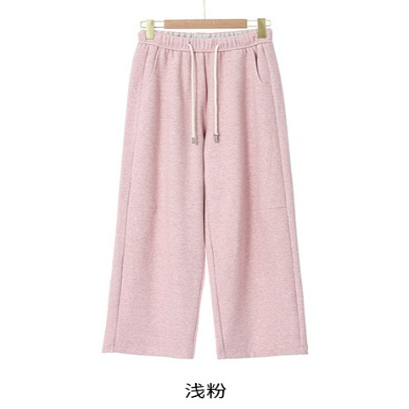 2025秋冬新款高腰云朵百搭显瘦时尚休闲宽松冬季糯米裤女直播爆款|undefined