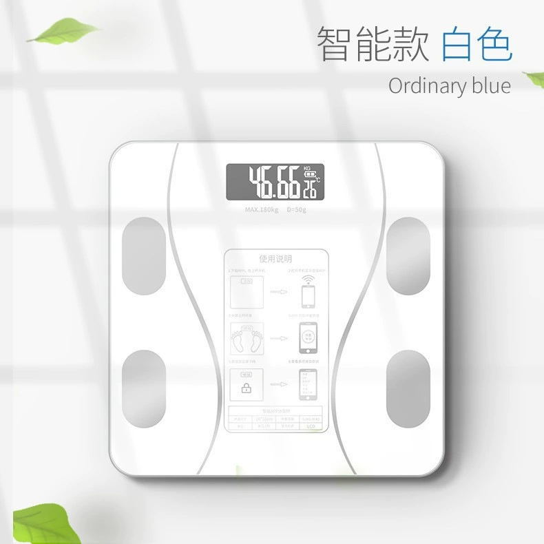 Трансграничный Bluetooth APP интеллектуальный вес человеческого тела весы USB зарядное жировое тело говорит, что бытовые общежития электронные весы