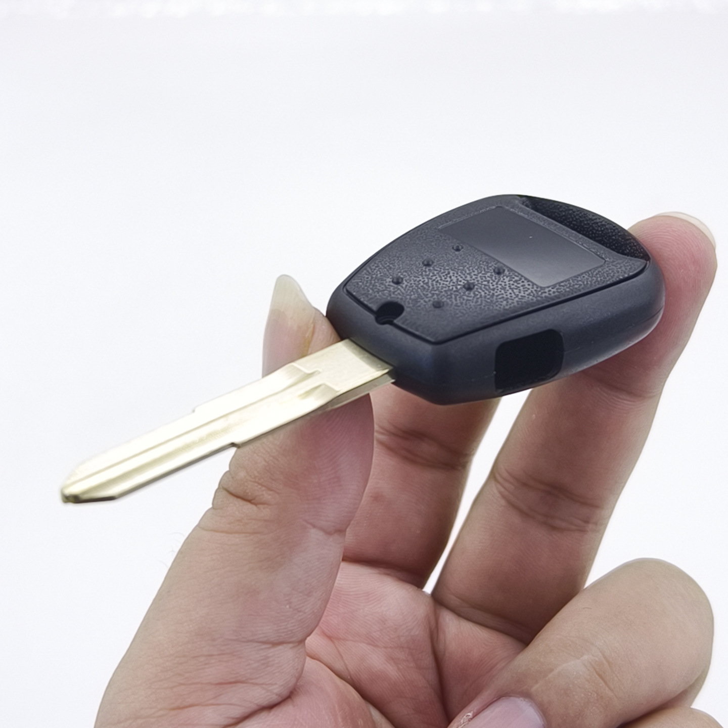 Suitable for Kia千里马 Straight Side 1-Button Remote Control Car Key Straight Replacement Shell with 5 Types of Key Embryos