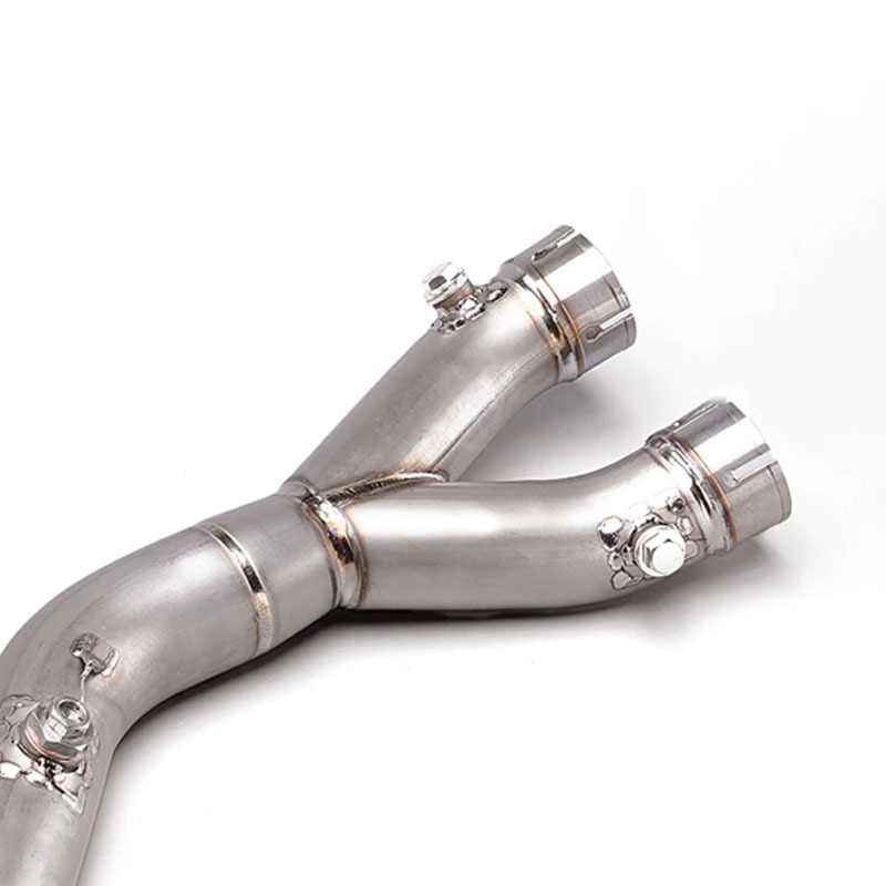 Suitable for Yamaha R1 Mt10 2015-2024 Motorcycle Modified Exhaust Pipe Titanium Alloy Mid-Section