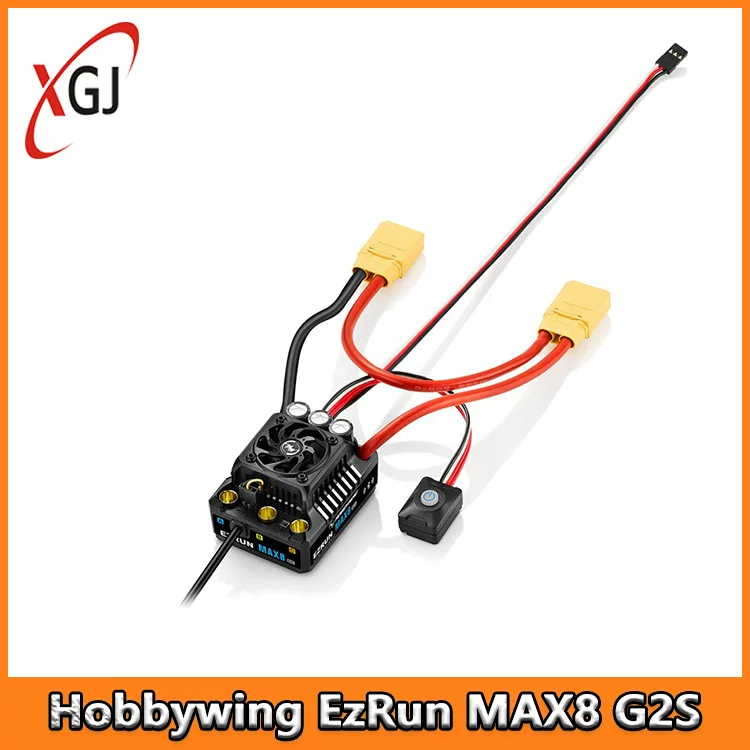 Hobbywing EzRun MAX8 G2S безщеточный ESC 160A с встроенным Bluetooth ECS
